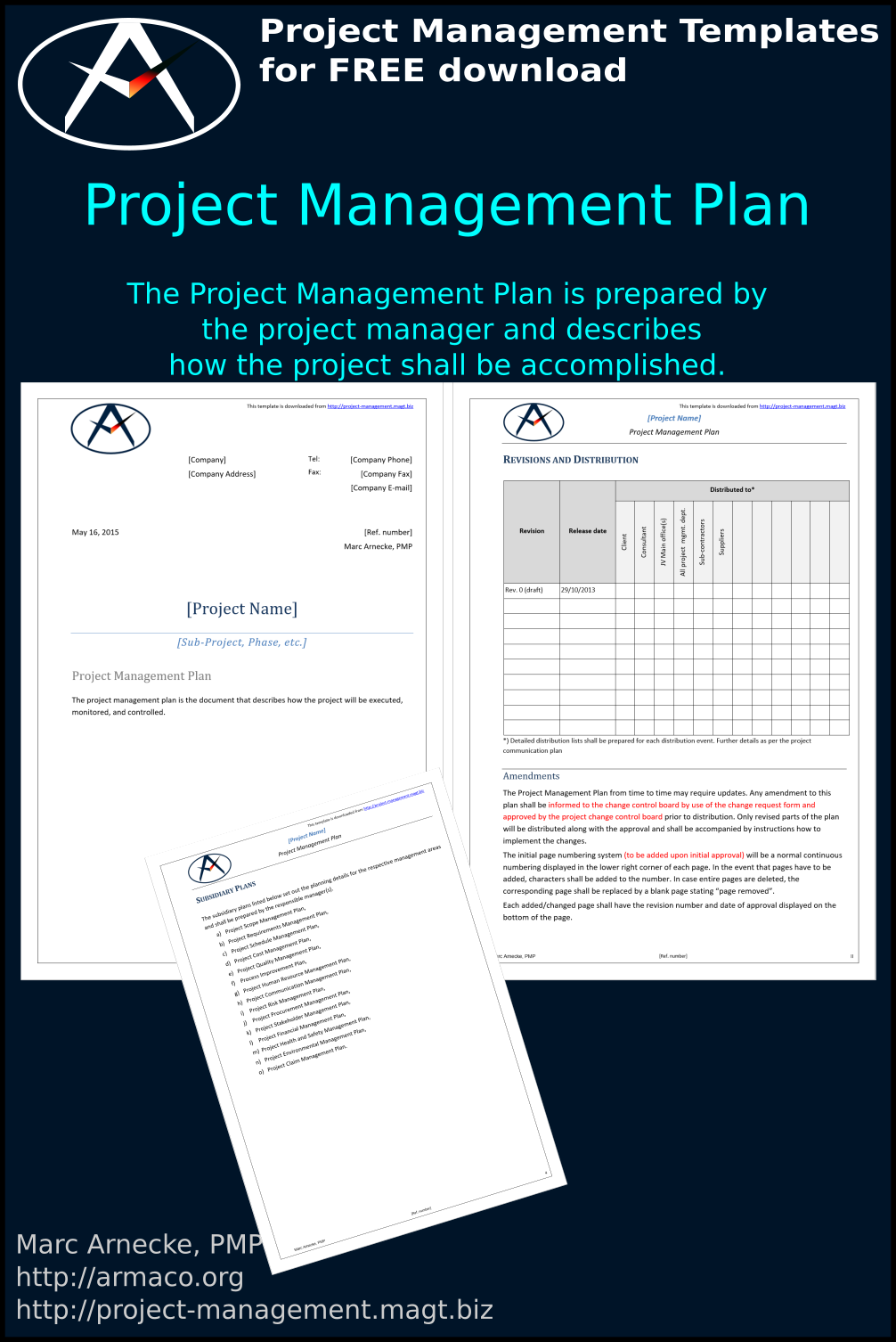 project management plan template project management plan template