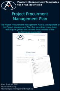 Download Project Procurement Management Plan